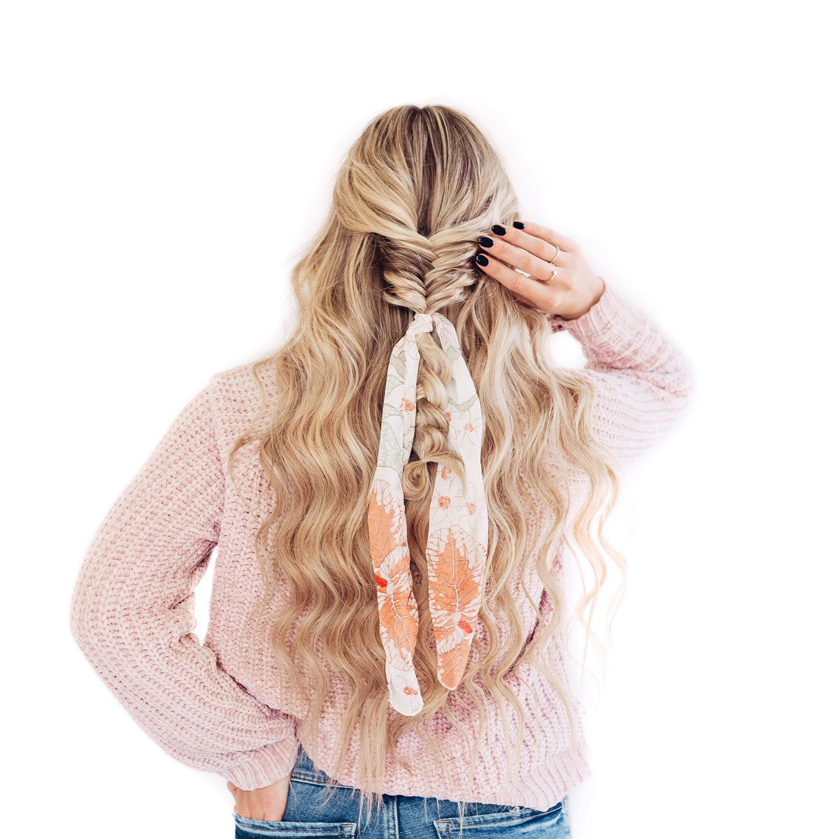 Hair Scarf - Blush